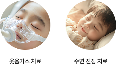 웃음가스 진정치료 효과